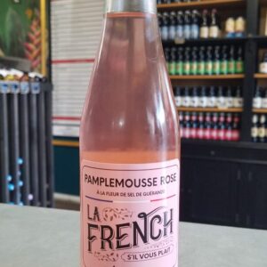 Limonade pamplemousse rose et fleur de sel artisanale