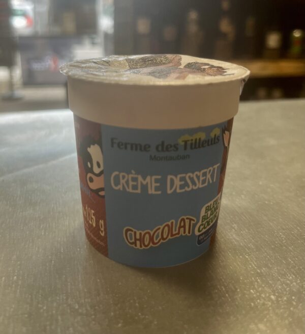 Crème chocolat de la ferme