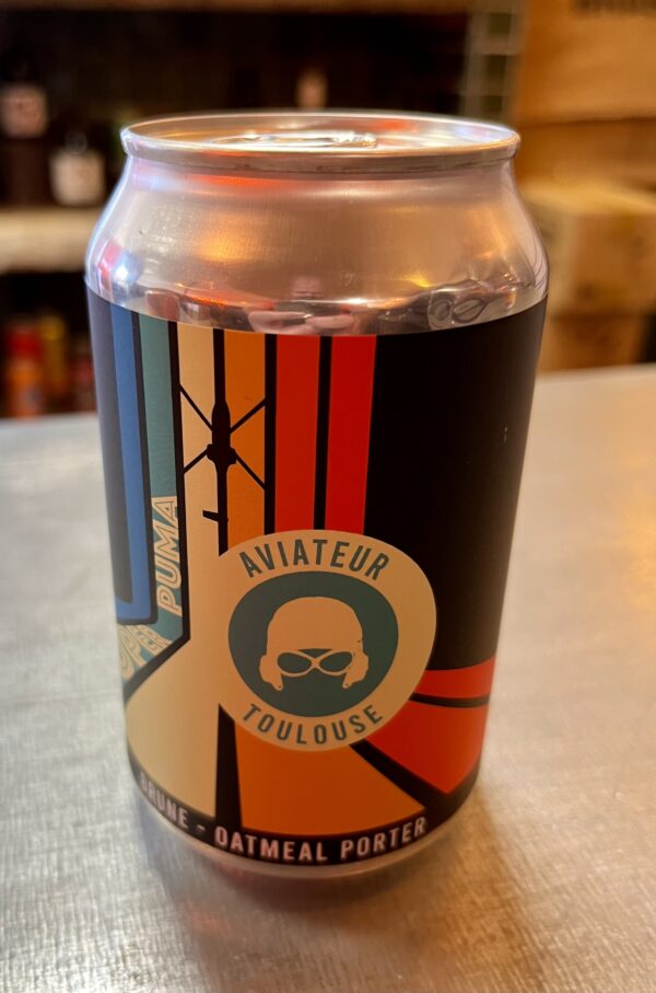 Brasserie Aviateur brune (oatmeal porter)